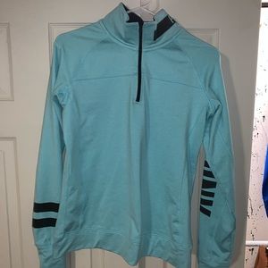 half zip sweatshirt